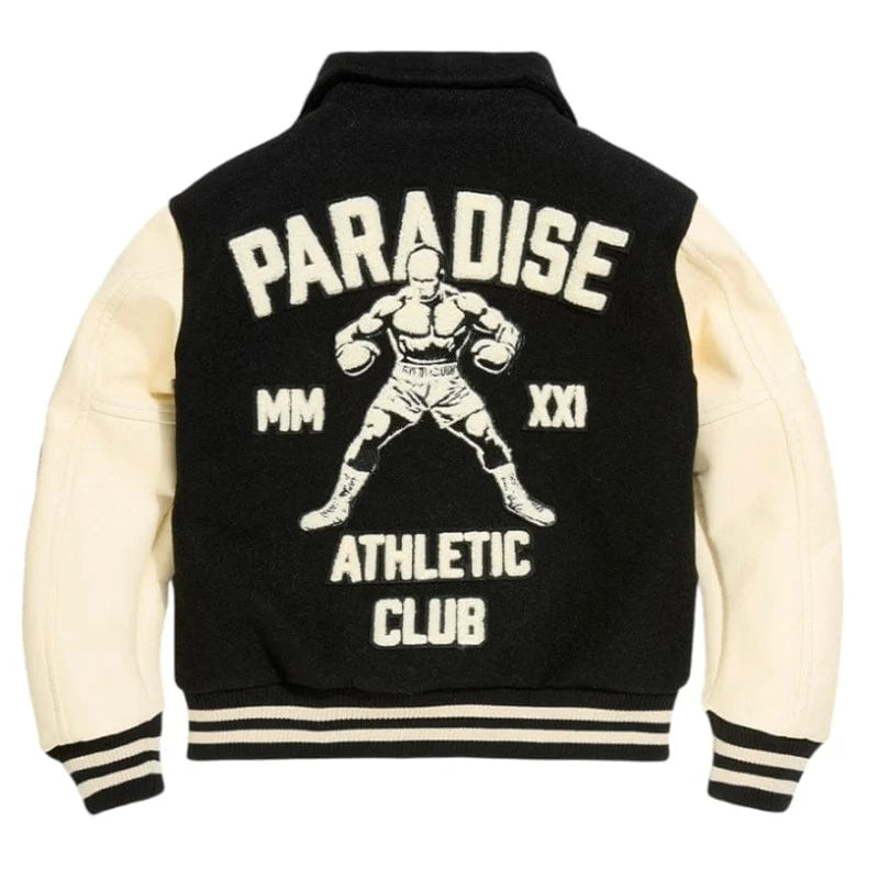 Jordan Craig Kids Paradise Team Varsity Jacket - Black Jordan Craig