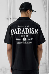 Jordan Craig - Men's Paradise Club S/S Shirt & Shorts Set - Black