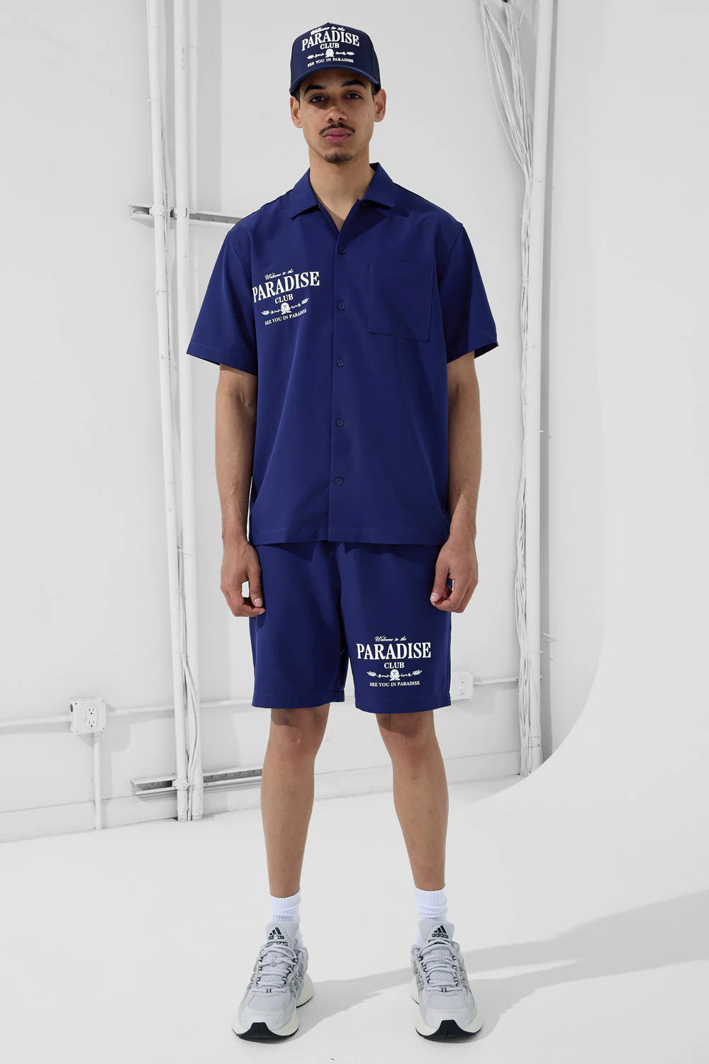 Jordan Craig - Men's Paradise Club S/S Shirt & Shorts Set