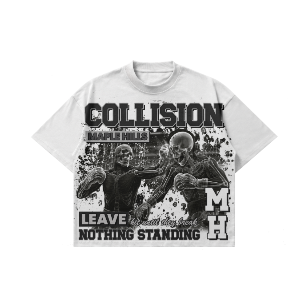 Space Ape - Collision T-shirt - White Black
