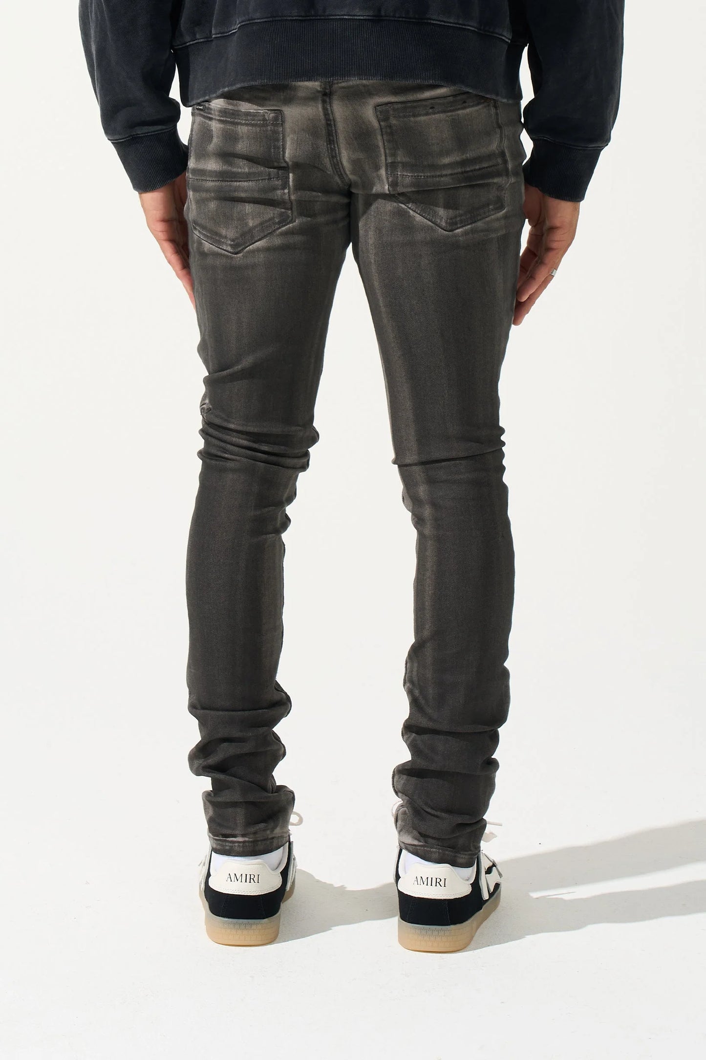 Serenede COSMOS Jeans - Light grey W Stones Serenede