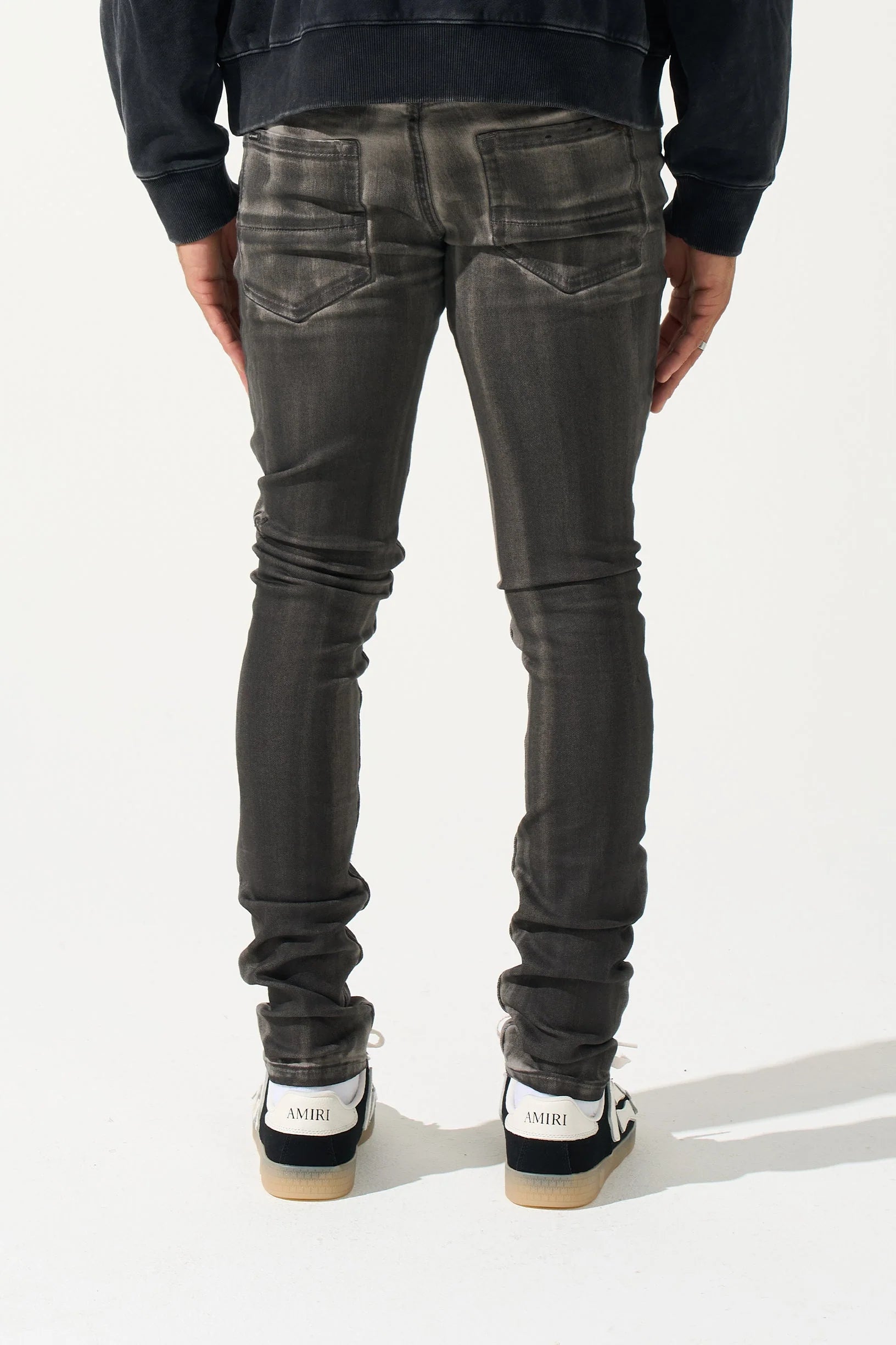 Serenede COSMOS Jeans - Light grey W Stones Serenede