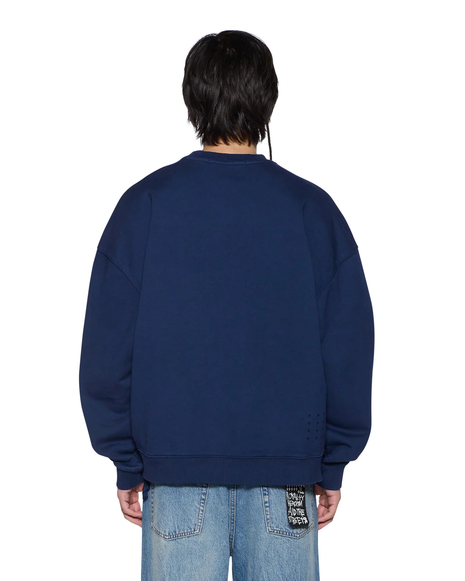 Ksubi - Mekanik Crewneck - Ink Blue KSUBI