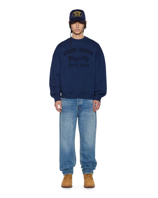 Ksubi - Mekanik Crewneck - Ink Blue