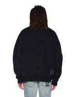 Ksubi - Plated Ekcess Crewneck - Jet Black KSUBI