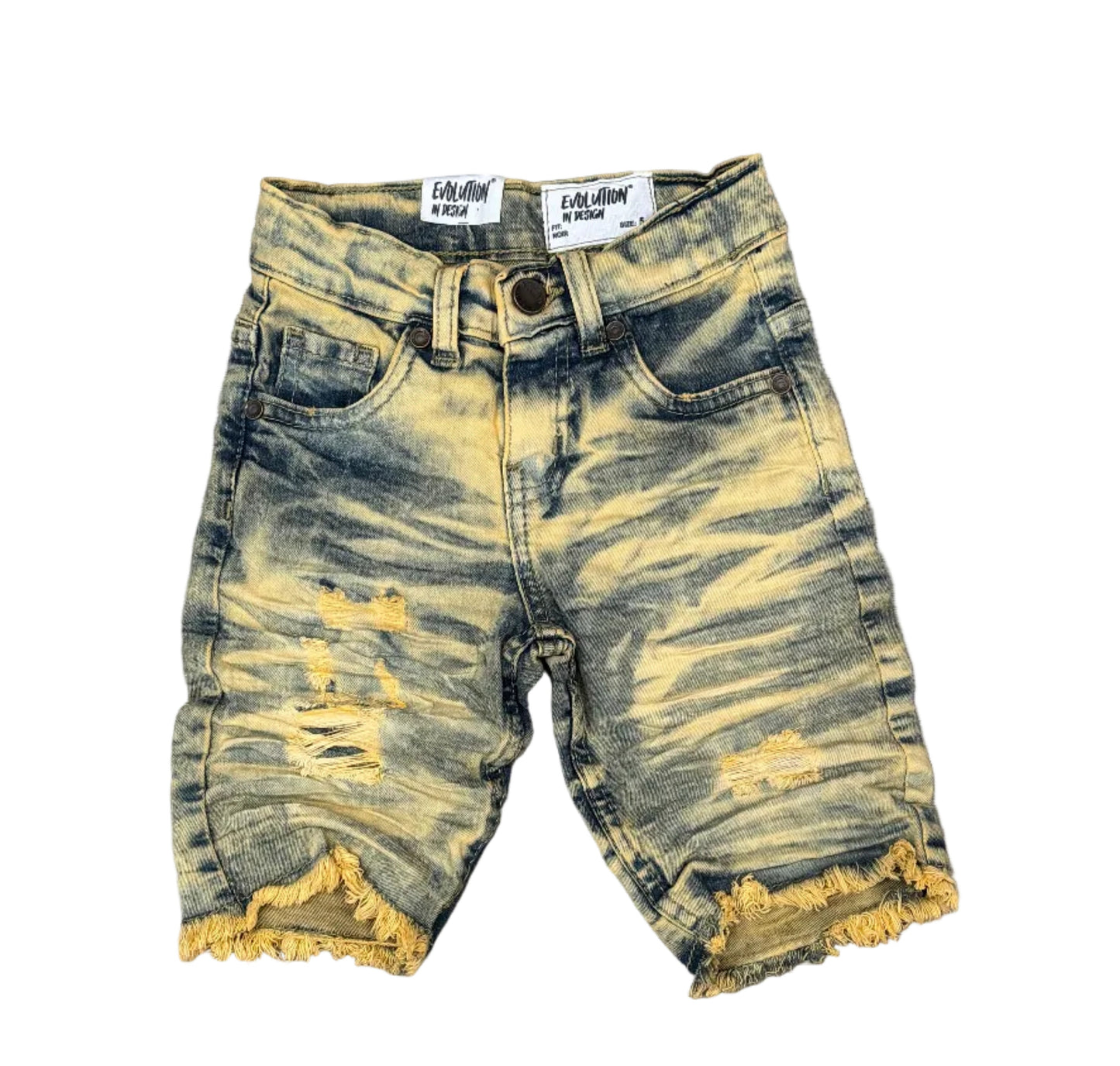 Evolution - Kids Wild Tiger Denim Shorts