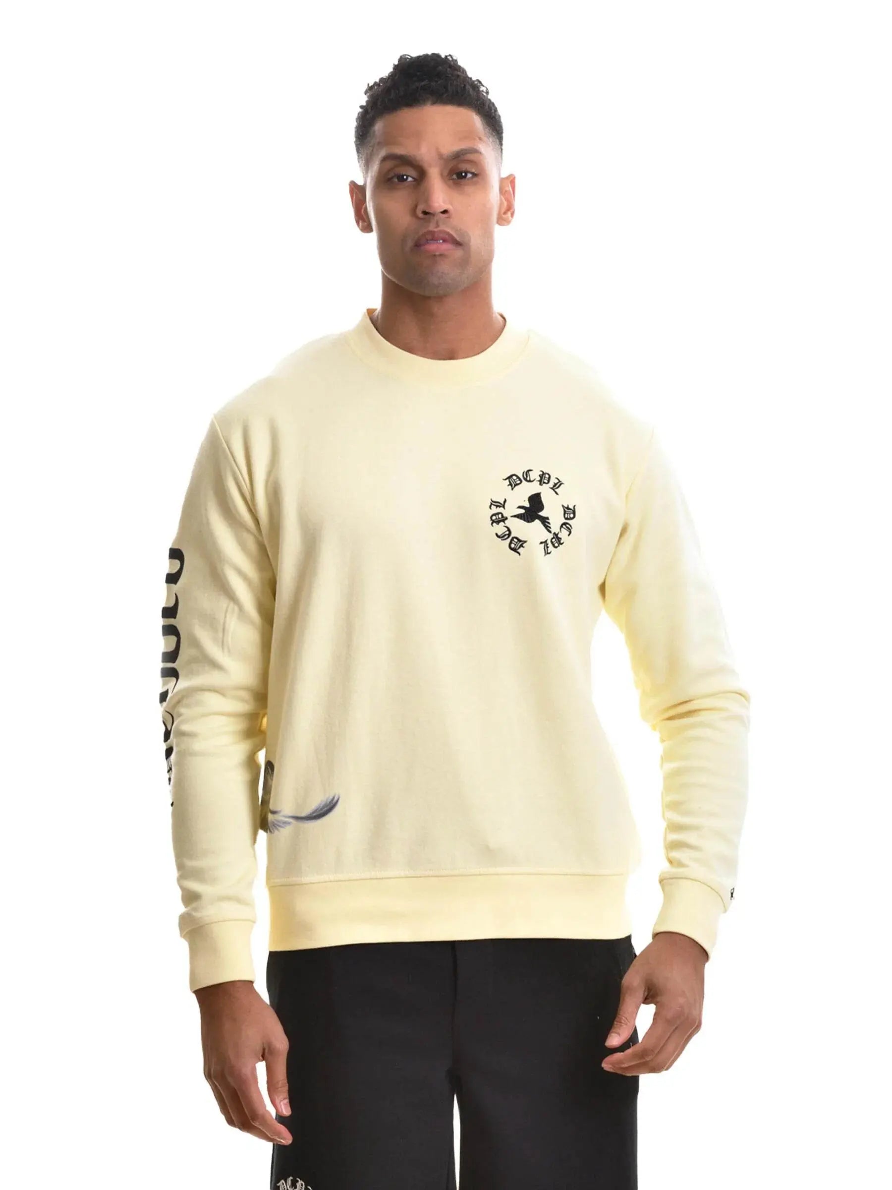 Behold Crewneck Sweatshirt - Buttermilk - BLVD