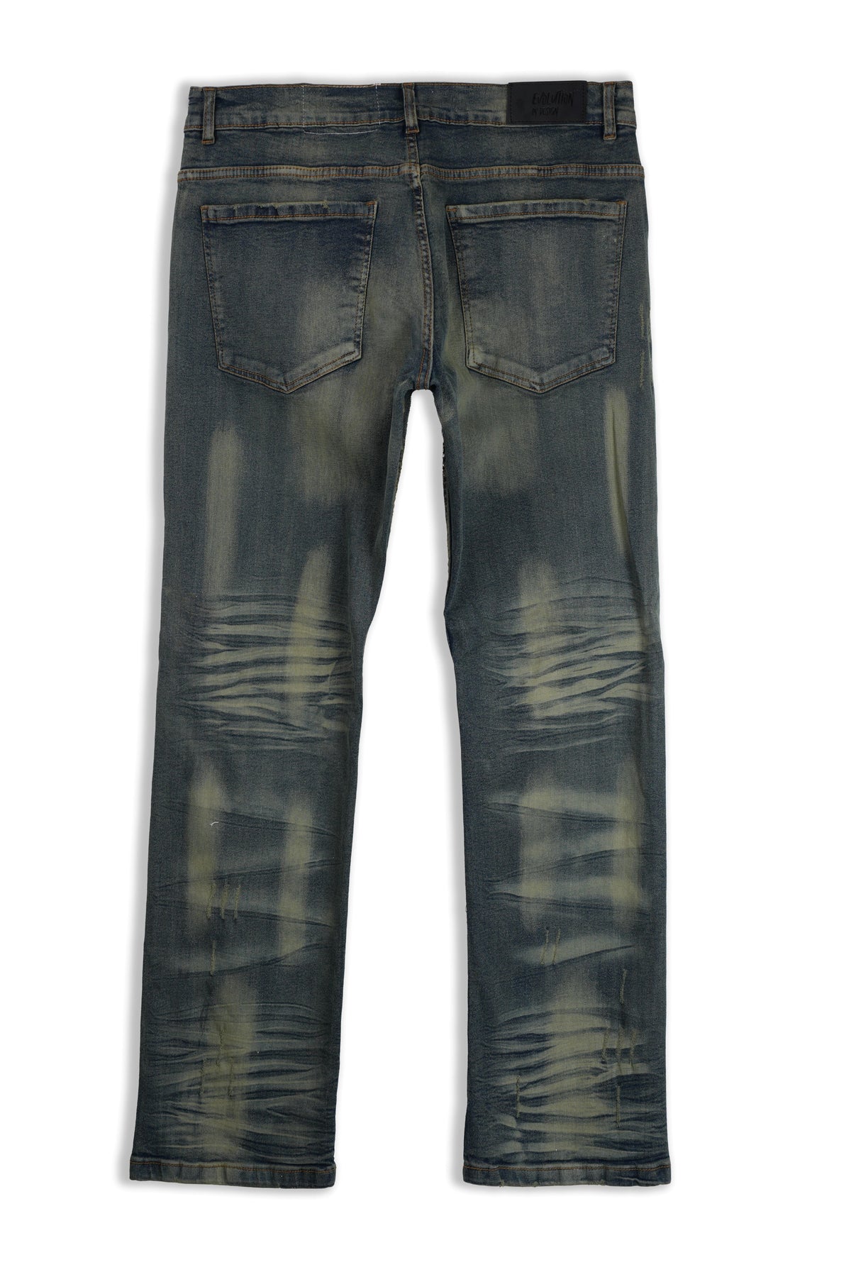 Fwrd - Kids Faded Straight Denim Pant Collection - Light Tint