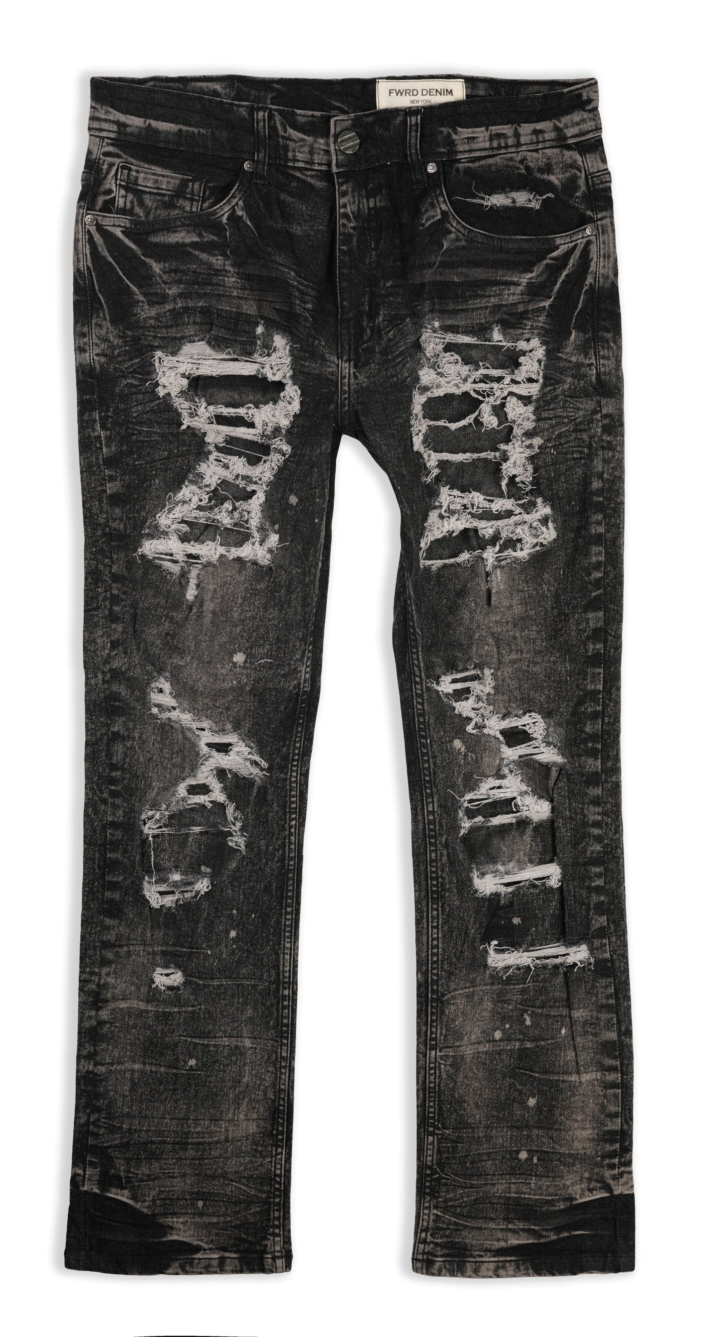 Fwrd - Kids Chopped Straight Denim Pant