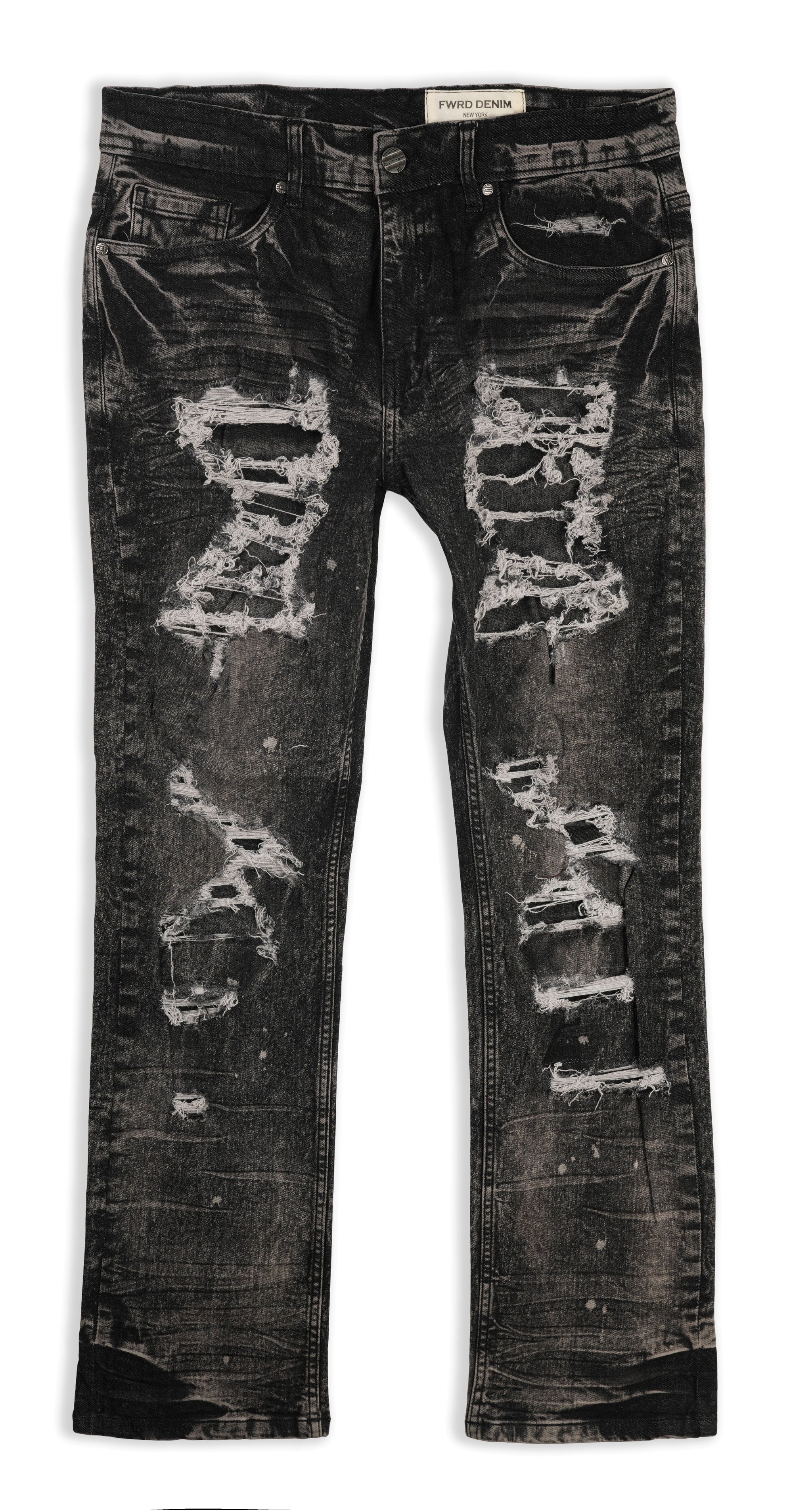 Fwrd - Kids Chopped Straight Denim Pant