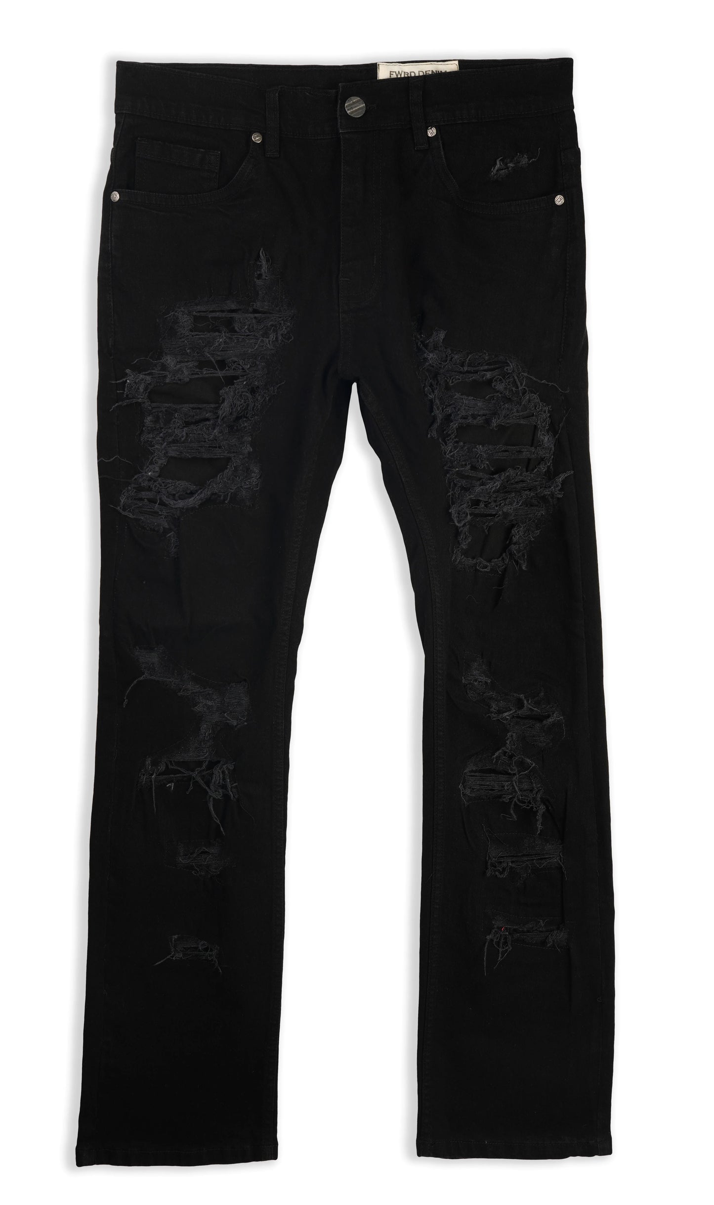 Fwrd - Kids Chopped Straight Denim Pant