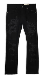 Fwrd - Kids Chopped Straight Denim Pant