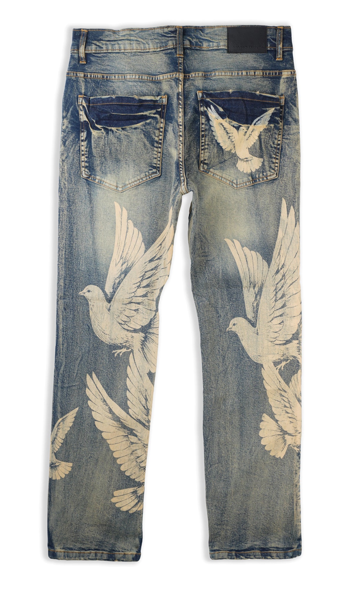 Fwrd - Kid's Dove Relaxed Jeans