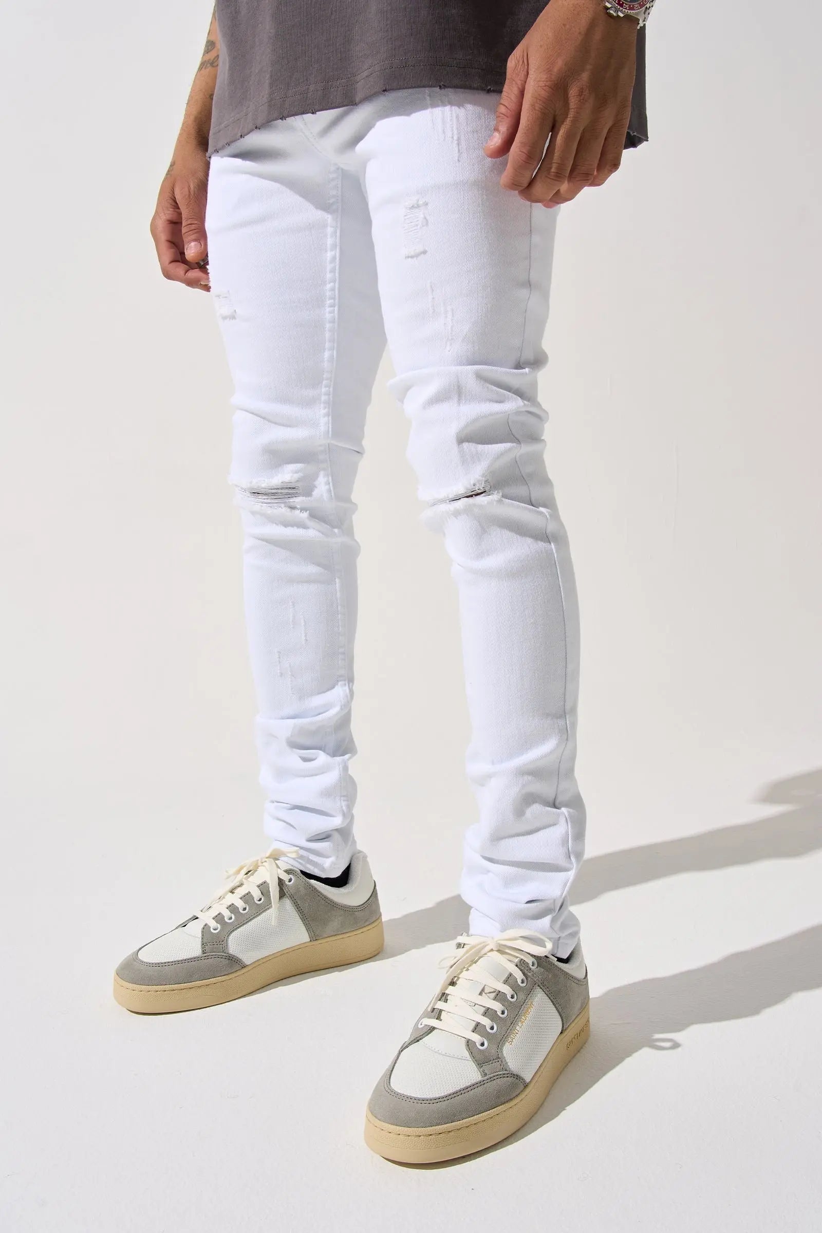 Serenede "Everest Peak" Jeans White - BLVD