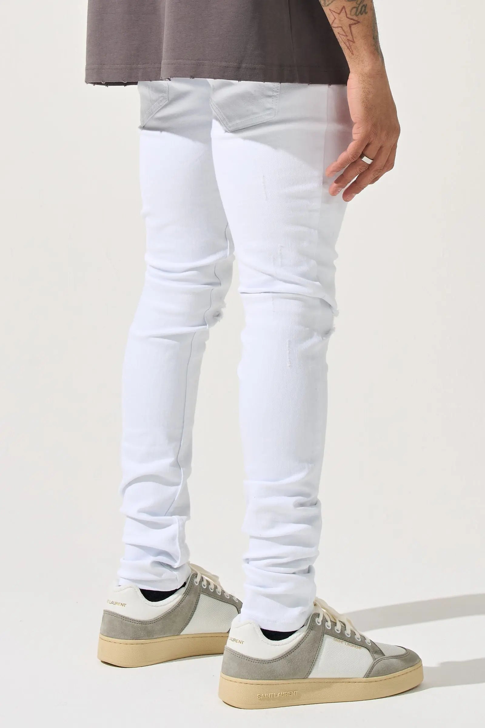 Serenede "Everest Peak" Jeans White - BLVD