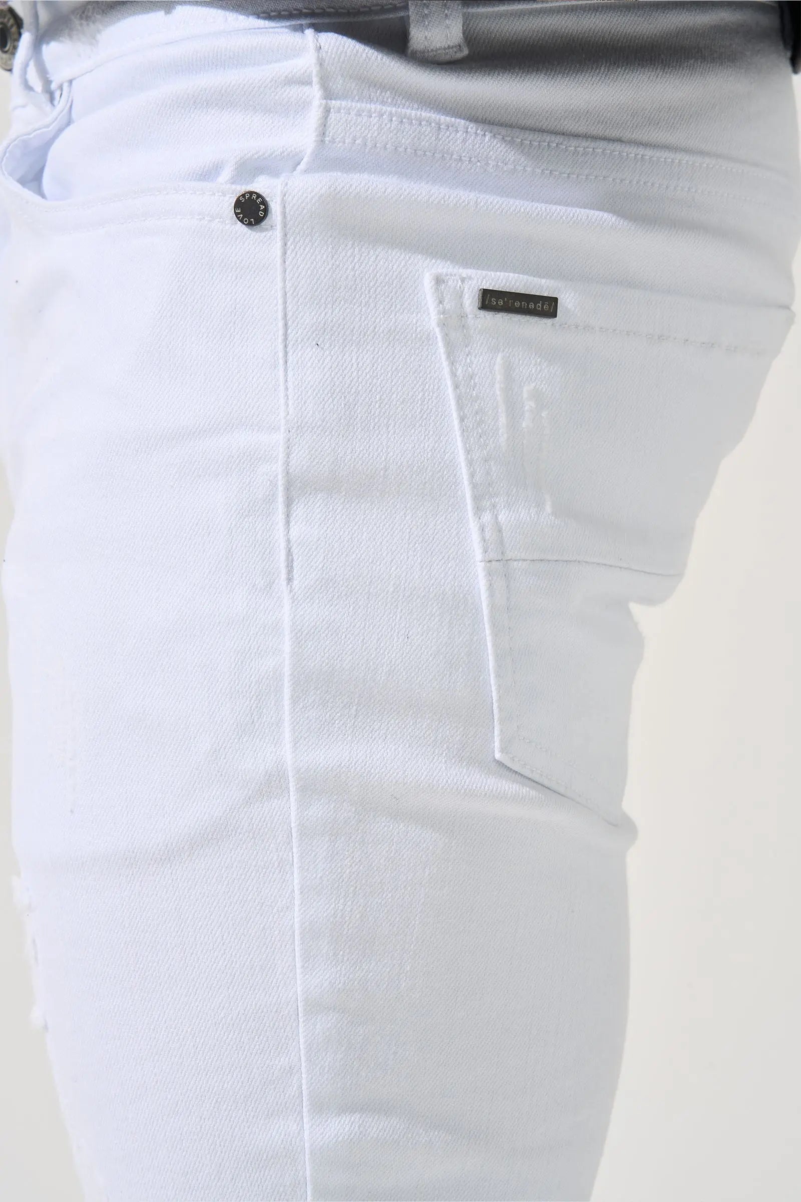 Serenede "Everest Peak" Jeans White - BLVD