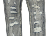 Fwrd Denim - Men Crystalized Jeans - Ice Blue FWRD