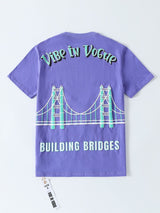 Vibe In Vogue - Fair Exchange Tee - Purple Teal Vibe In Vogue