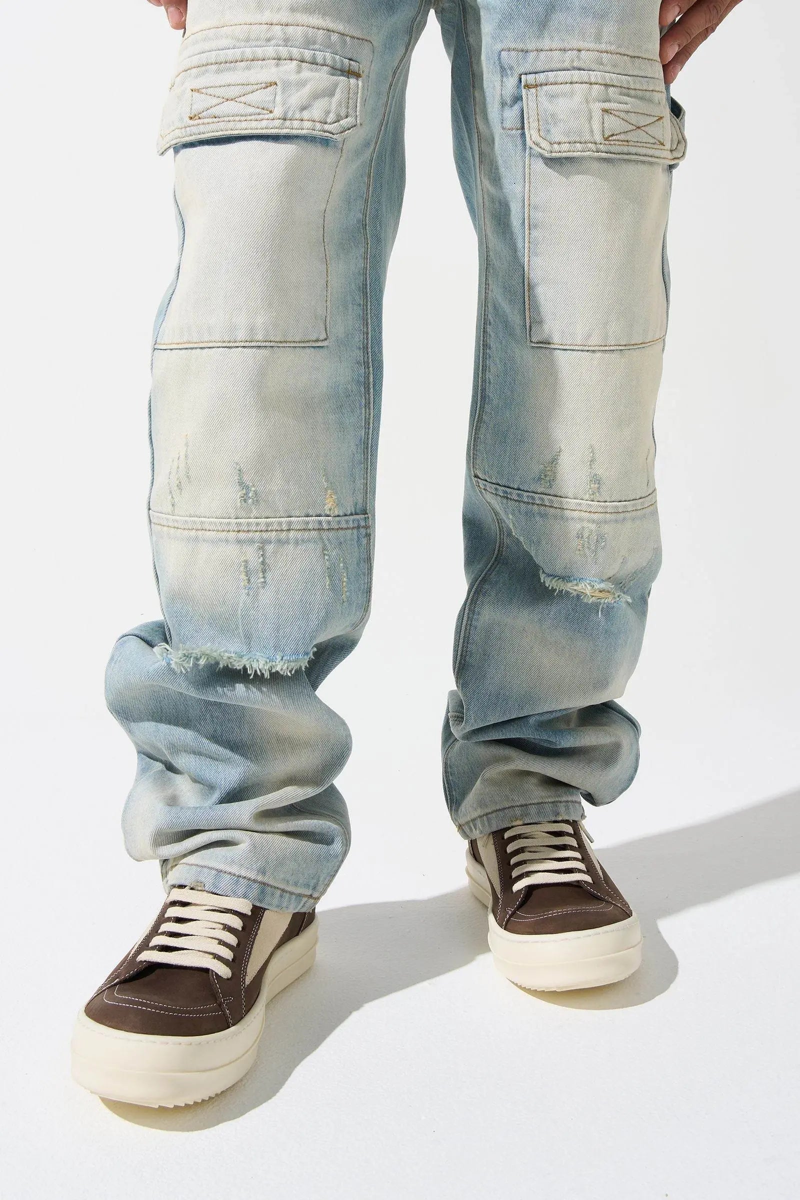 Serenede ''Fig'' Baggy Jeans - Vintage Sky Washed - BLVD