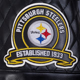 Pro Standard - NFL Pittsburgh Steelers Men's Moto Jacket - Black Pro Standard