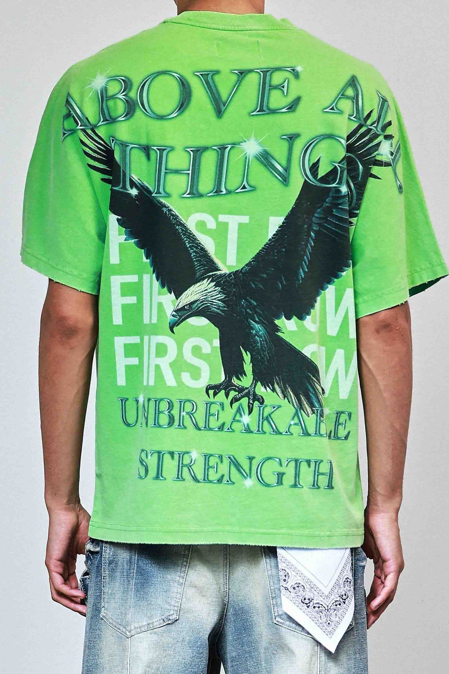 First Row - Men Above All Things Ready To Ascent Tee