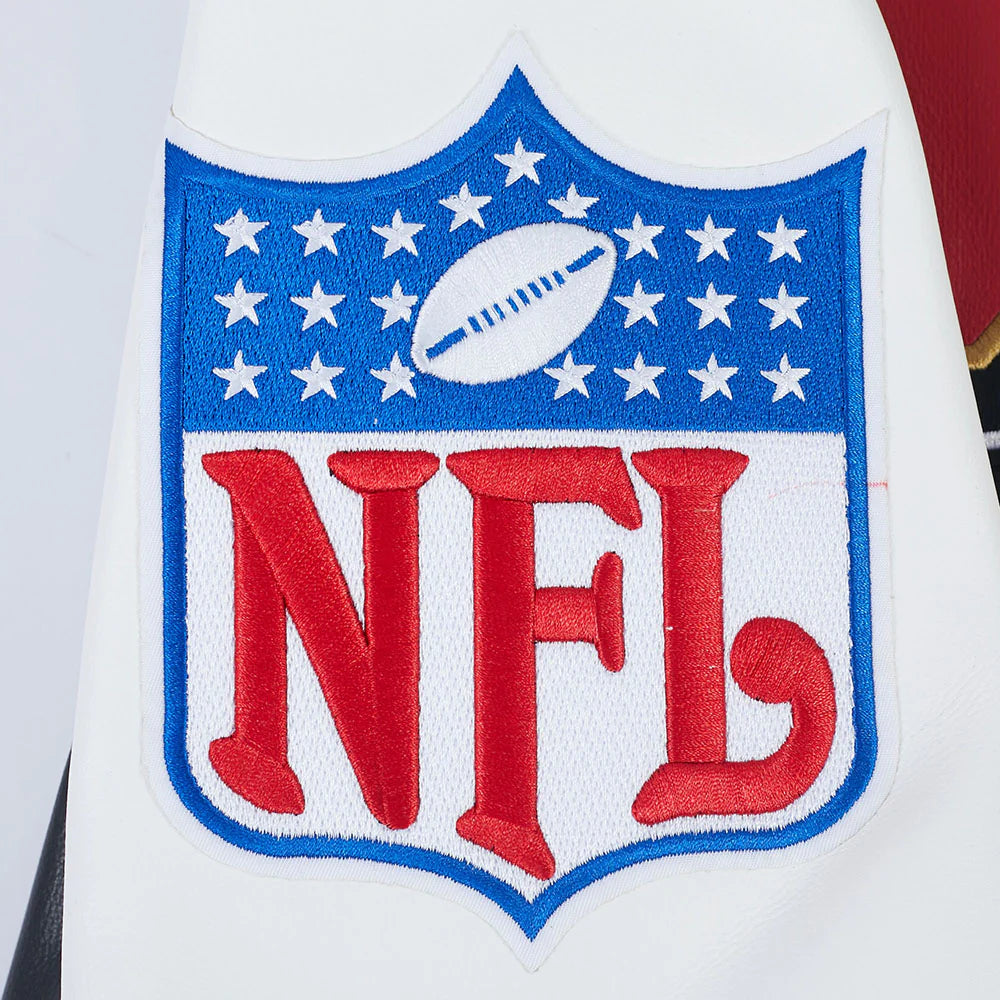 Pro Standard - Nfl San Francisco 49ers Best Of Men's Leather Varsity Jacket - Black