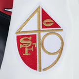 Pro Standard - Nfl San Francisco 49ers Best Of Men's Leather Varsity Jacket - Black Pro Standard