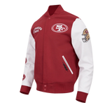 Pro Standard - NFL San Francisco 49ers All Pro Men's Varsity Jacket - Red/White