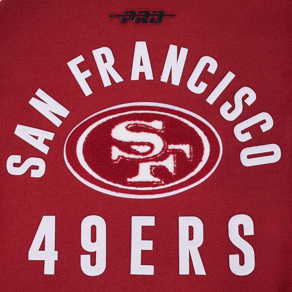 Pro Standard - NFL San Francisco 49ers All Pro Men's Varsity Jacket - Red/White
