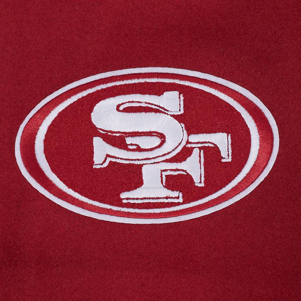Pro Standard - NFL San Francisco 49ers All Pro Men's Varsity Jacket - Red/White