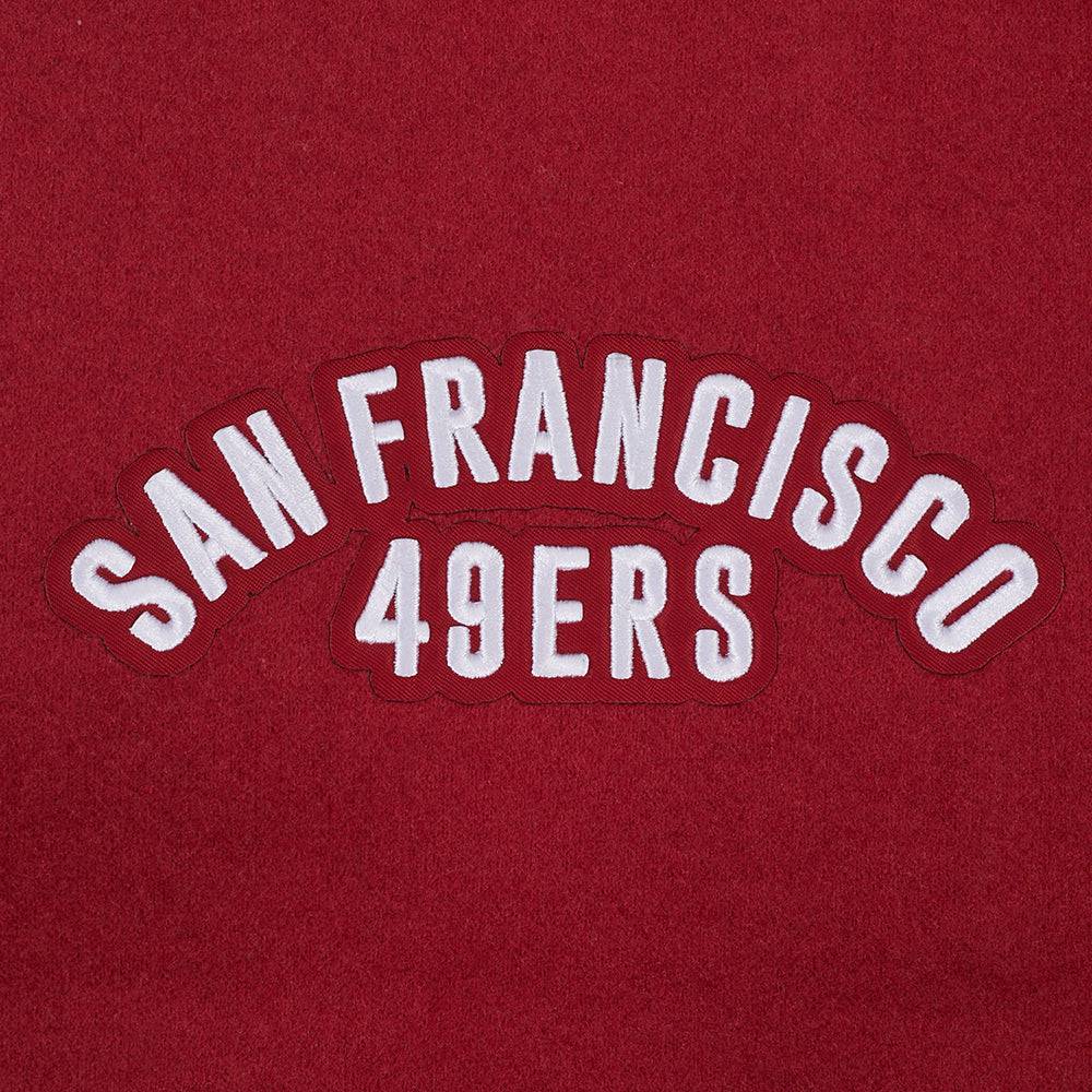 Pro Standard - NFL San Francisco 49ers All Pro Men's Varsity Jacket - Red/White