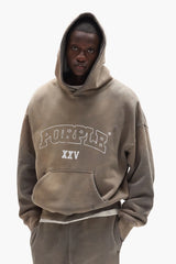 Purple Brand - Slab Outline Hoodie - Gray - P401-HFGS425 Purple Brand
