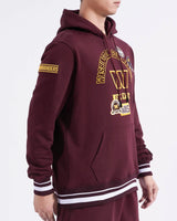 Pro Standard - Washington Commanders Area Code M Rib Flc Po Hoodie - Wine - BLVD