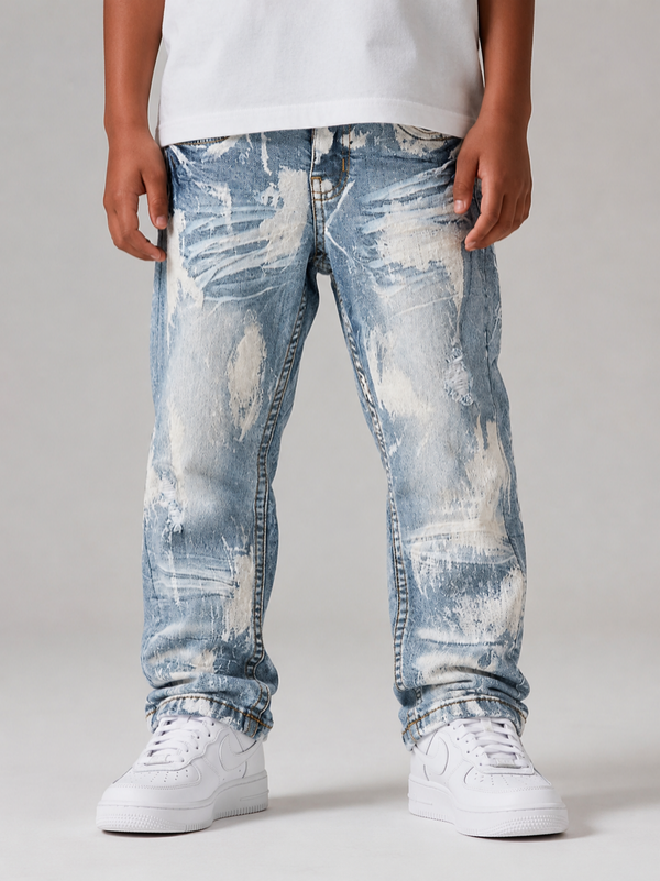Fwrd - Kid's Surge Relaxed Straight Jeans
