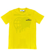 Dna Men Worldwide Drip T-Shirt (Yellow / Black)