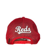 Pro Standard - Cincinnati Reds Classic Mesh Back Trucker Hat -  Red / White