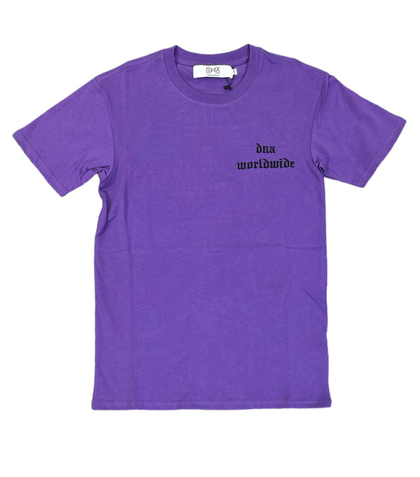 Dna Men Worldwide T-Shirt ( Purple /  Black )
