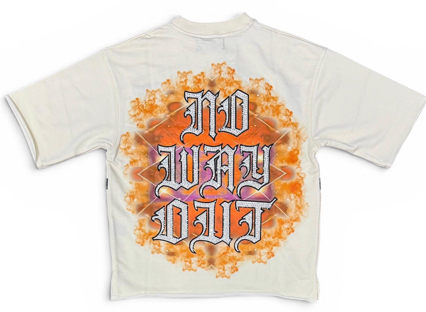 Focus - Lost Souls Rhinestone Cropped Tee