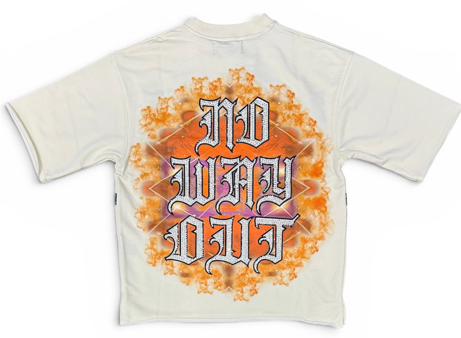 Focus - Lost Souls Rhinestone Cropped Tee