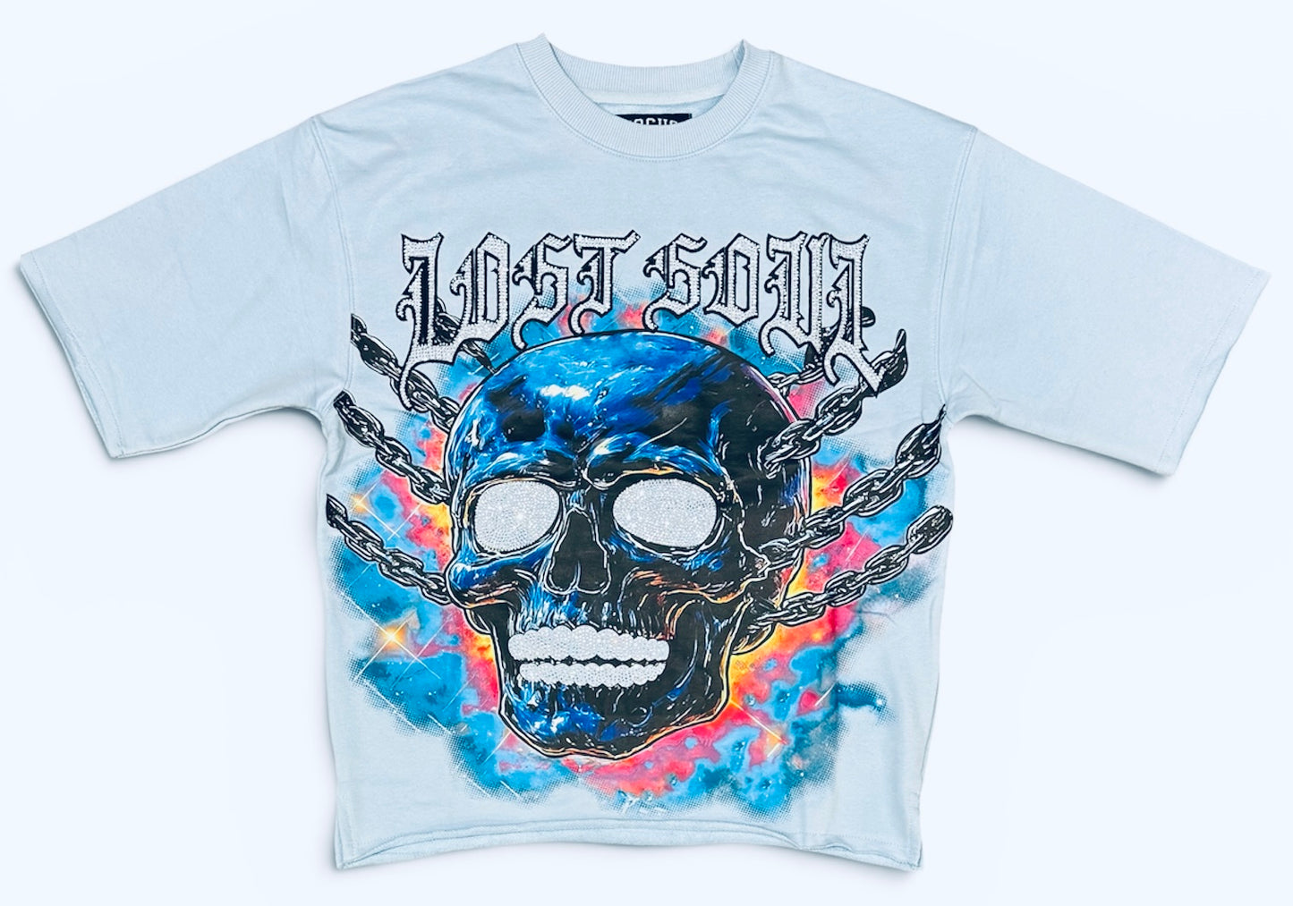 Focus - Lost Souls Rhinestone Cropped Tee