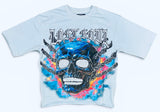 Focus - Lost Souls Rhinestone Cropped Tee