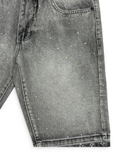 Kindred - Premium Rhinestone Short - Grey
