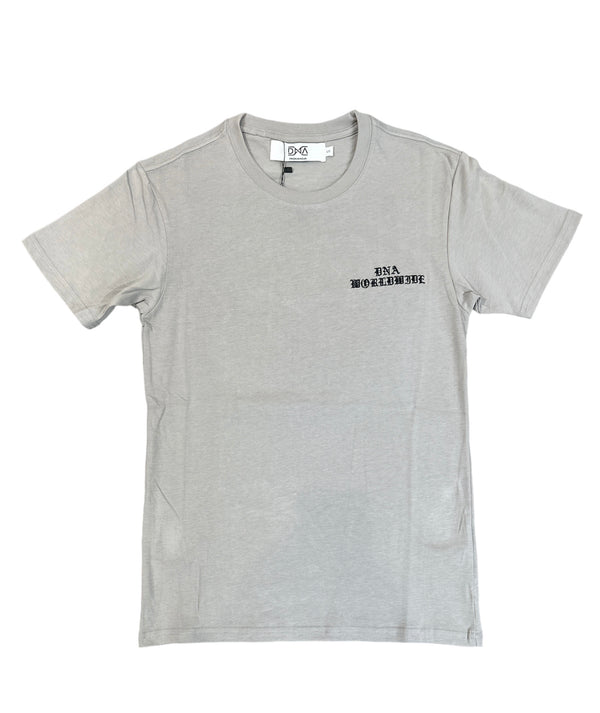 Dna Men Worldwide Drip T-Shirt ( Grey / Black )