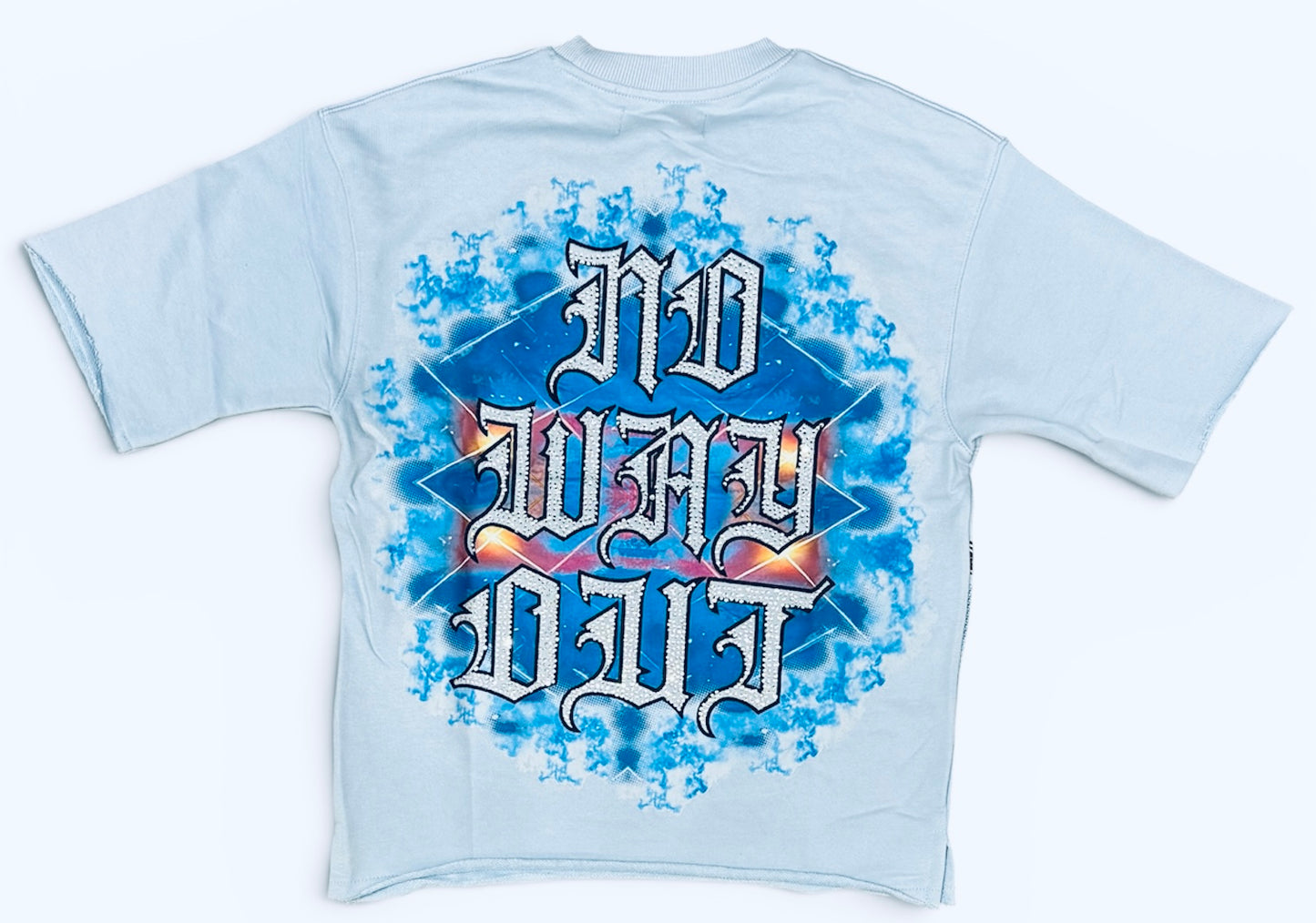 Focus - Lost Souls Rhinestone Cropped Tee