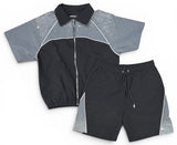 Kindred - Rhinestone Nylon Shirt Short Set