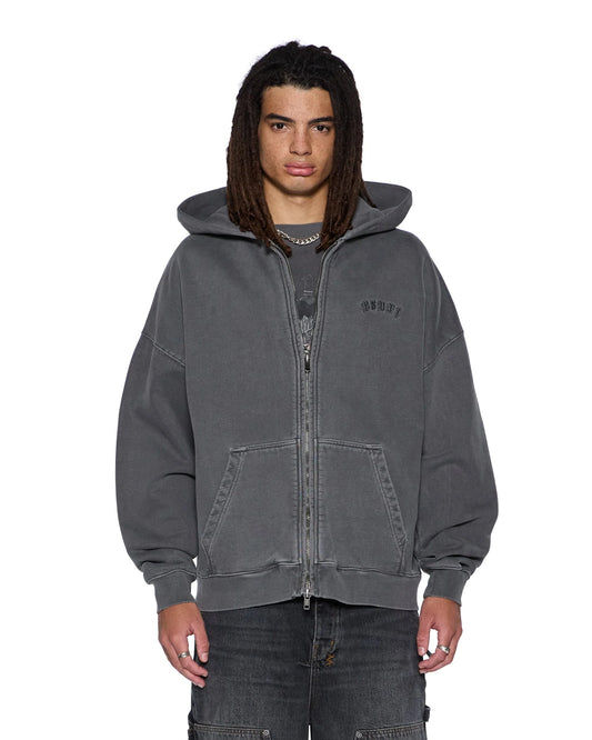 Ksubi - Serpent Ekcess Hoodie - Charcoal Fade