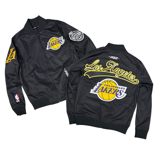 Pro Standard - Los Angeles Lakers Living Large M Twill Jacket - Black