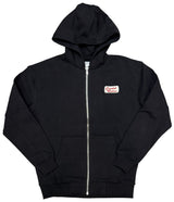 Liquid Crystal - Liquid Motors Service Zip Up Hoodie - Black
