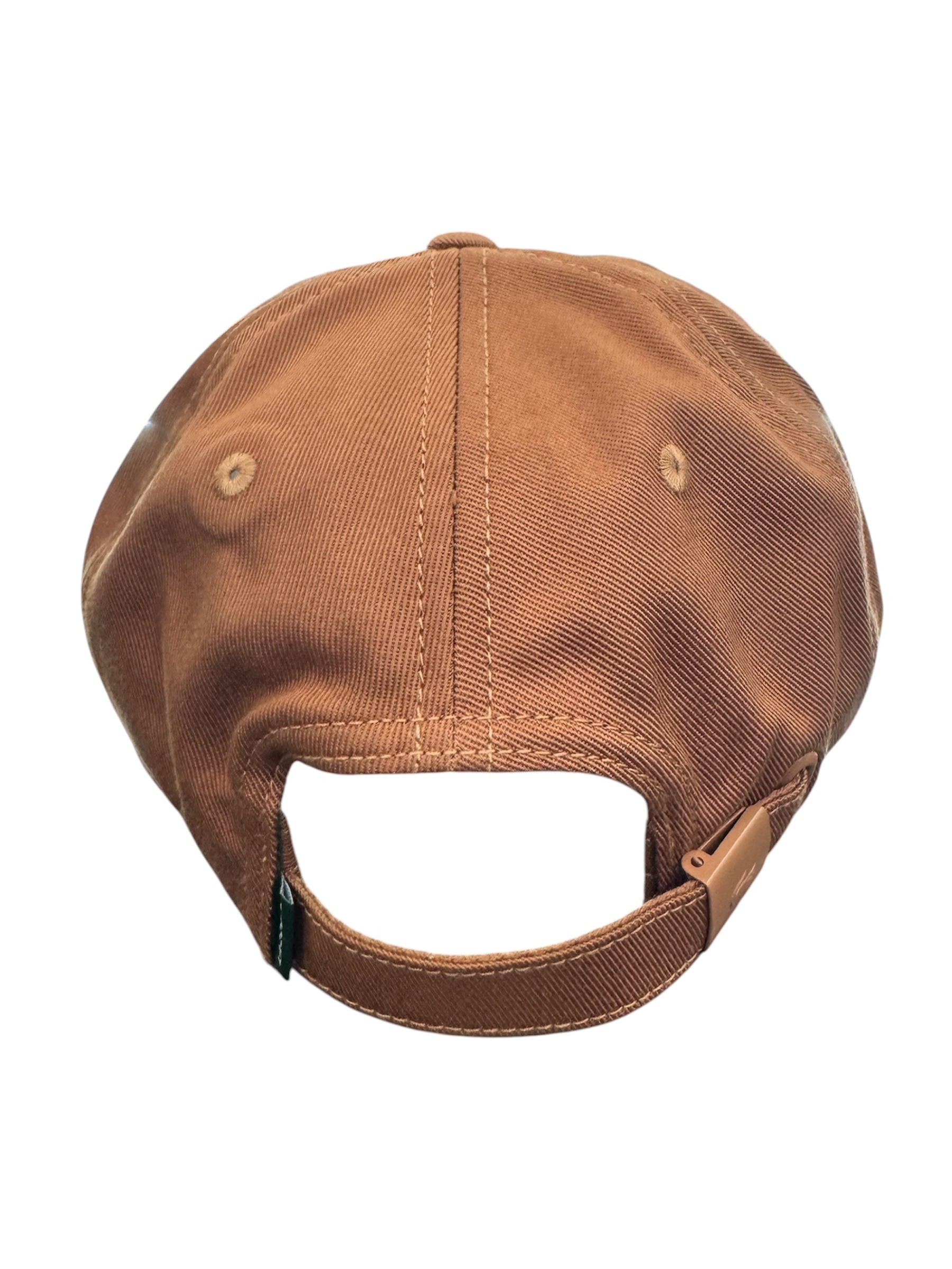 Men's Lacoste Unisex Adjustable Organic Cotton Twill Cap - Pecan LFA