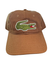Men's Lacoste Unisex Adjustable Organic Cotton Twill Cap - Pecan LFA